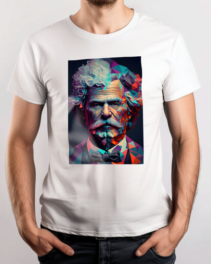 Mark Twain Low Poly - @WpapArtist