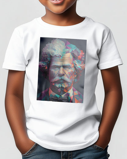 Mark Twain Low Poly - @WpapArtist