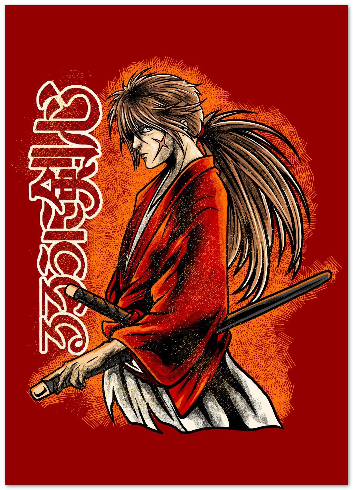 Himura Kenshin Samurai X Anime - @adamkhabibi