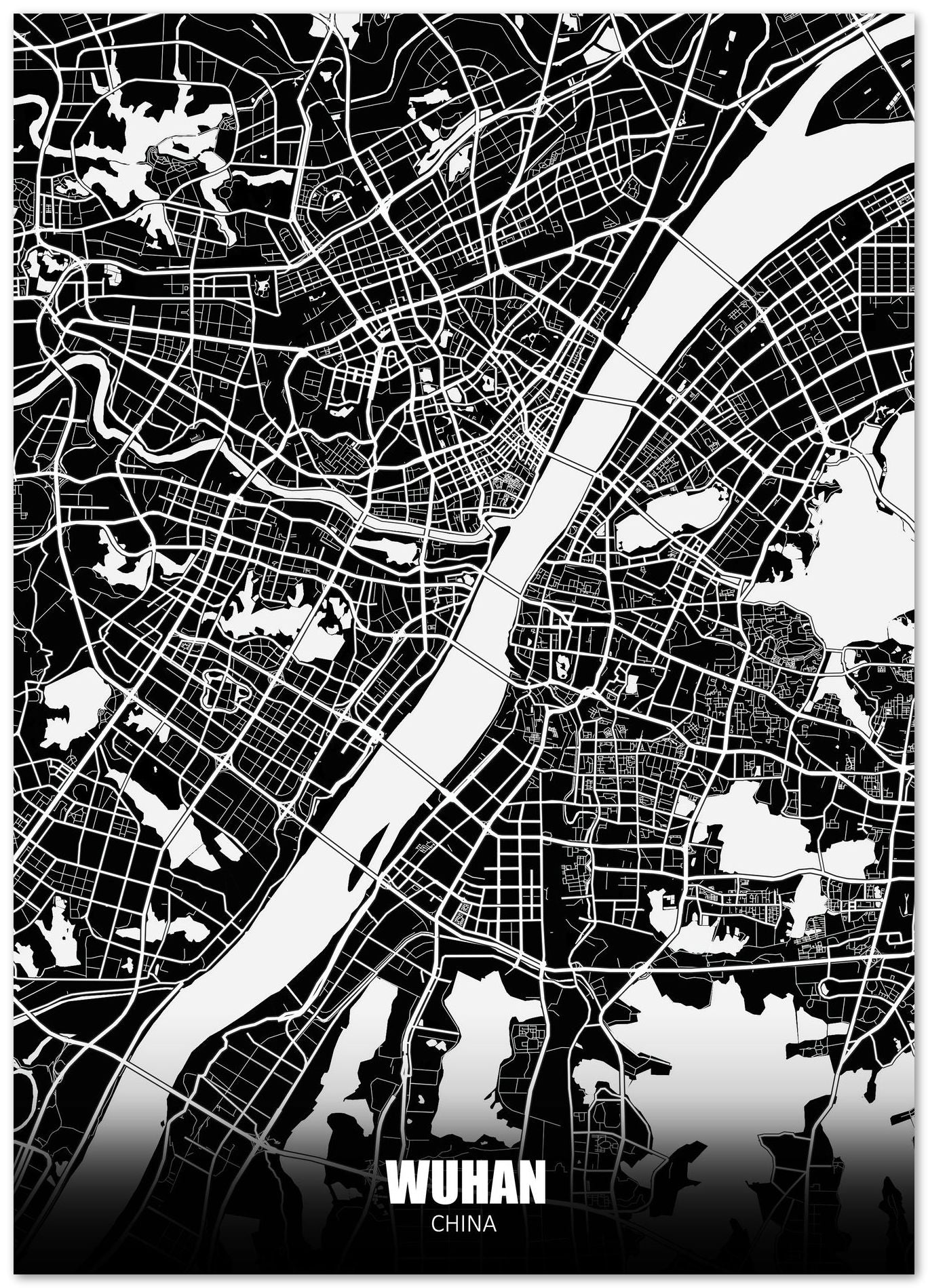 Wuhan China Dark Negative Maps - @ZakeDjelevic