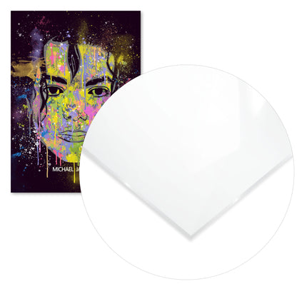 MICHAEL JACKSON ABSTRACT PAINTING - @RAMRAMCLUB