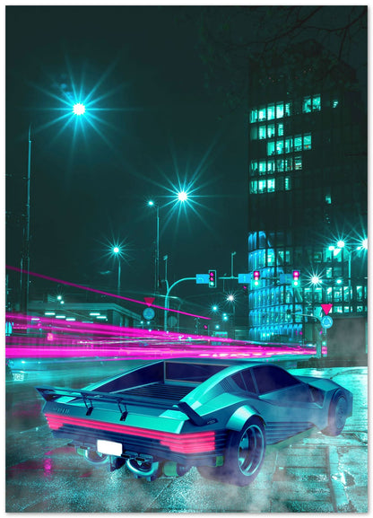 Tokyo Street Car Synthwave 1 - @JeffNugroho