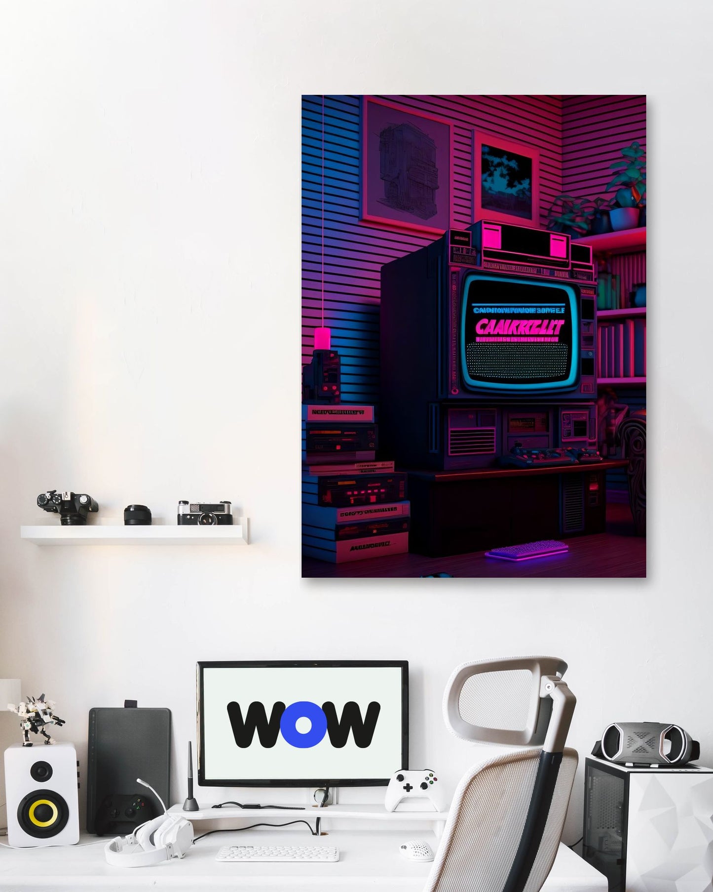 Gaming Retro Synthwave 13 - @NotoCreative