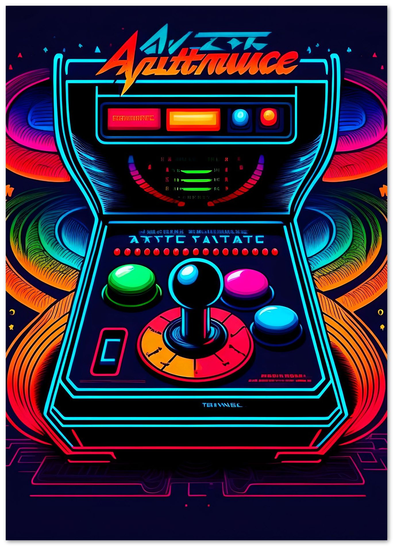 Gaming Retro Synthwave 15 - @NotoCreative