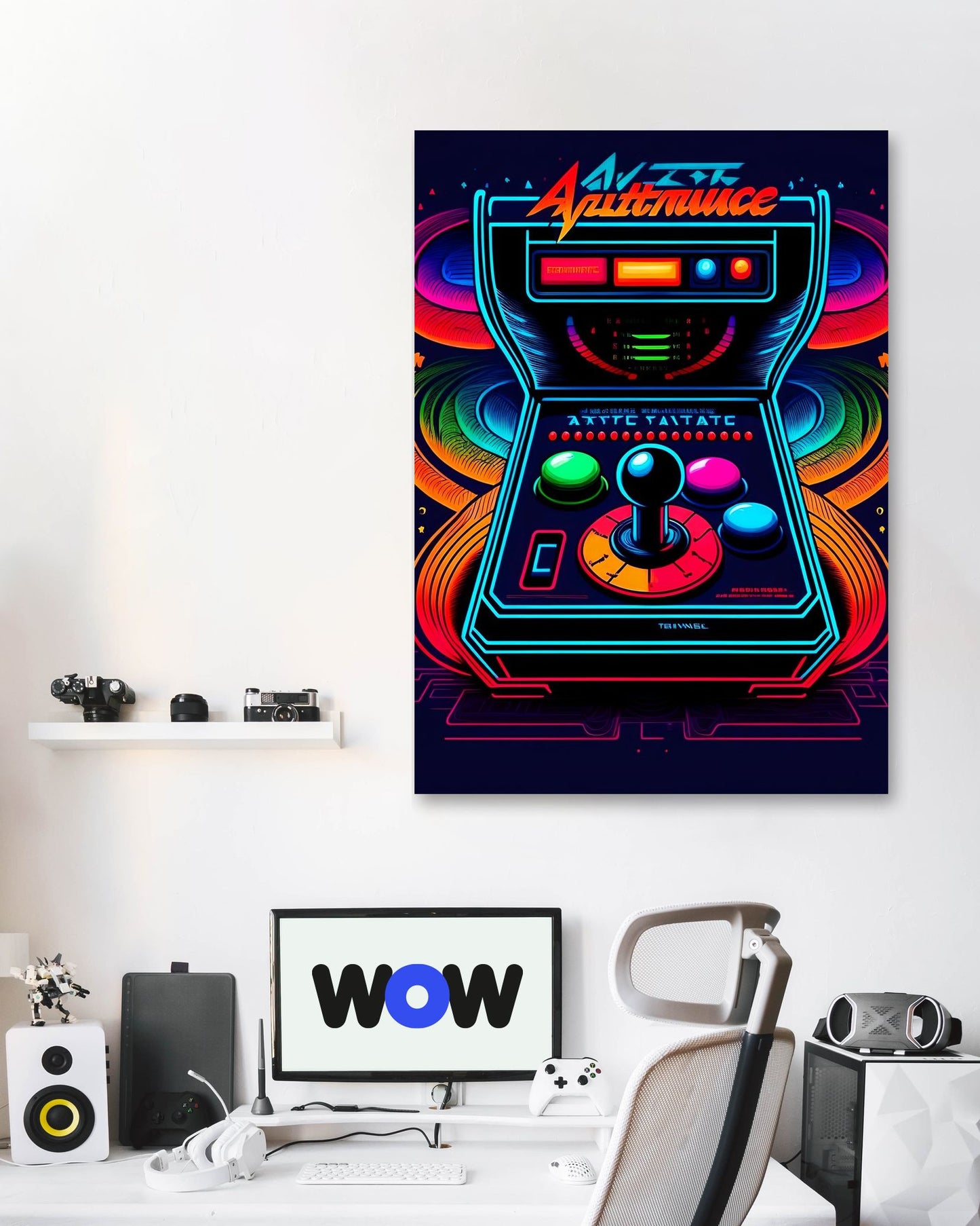 Gaming Retro Synthwave 15 - @NotoCreative