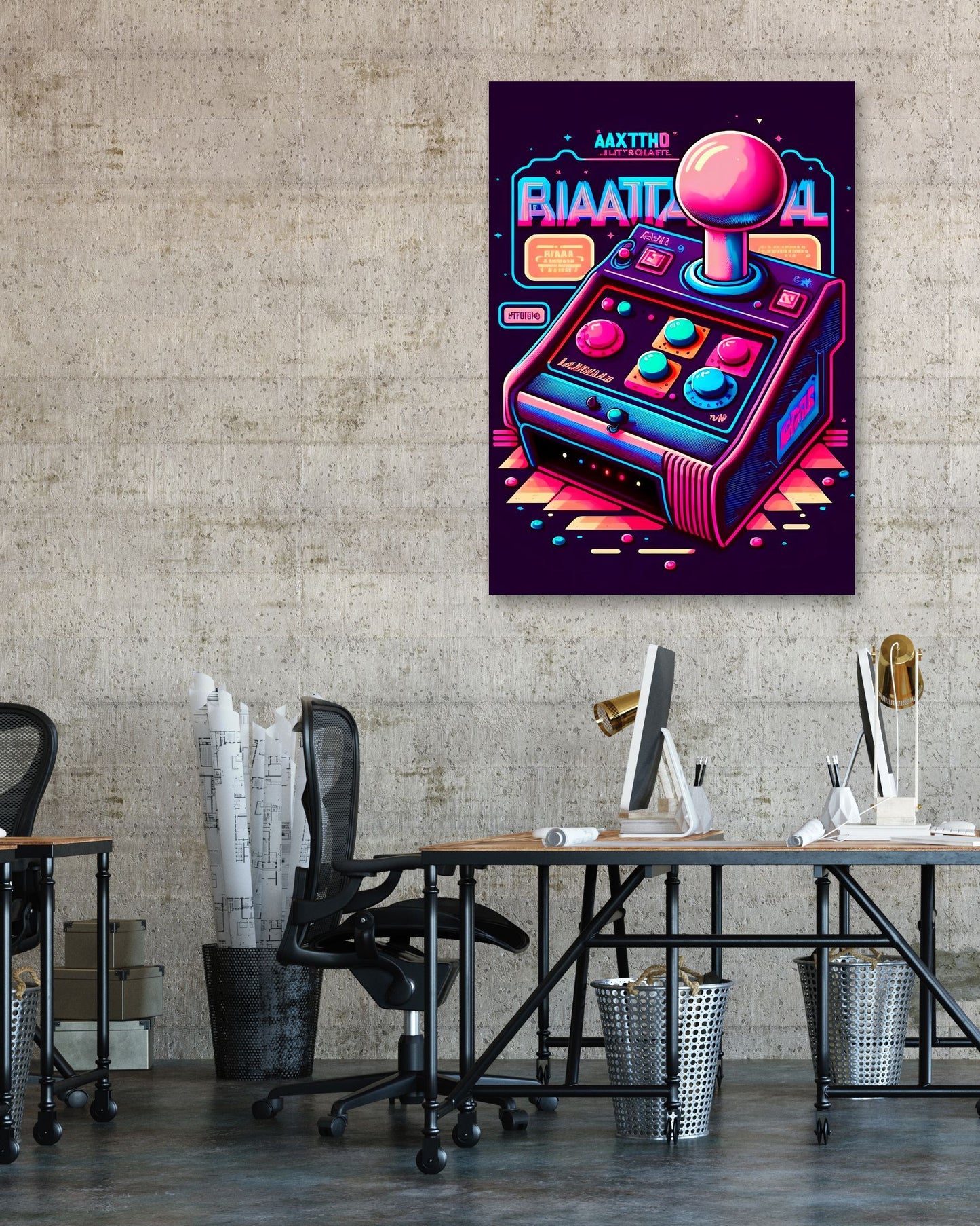 Gaming Retro Synthwave 18 - @NotoCreative