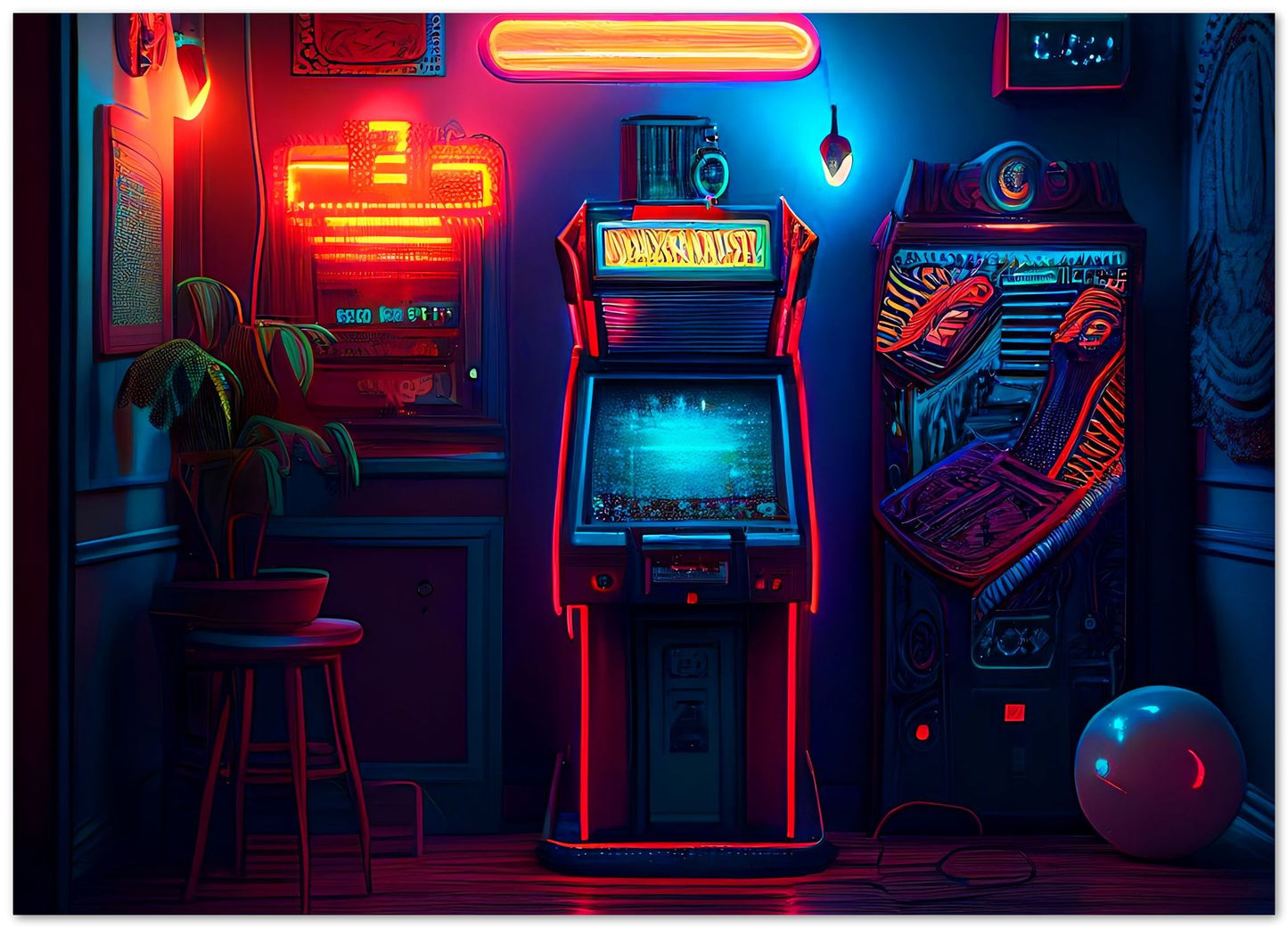 Gaming Retro Synthwave 19 - @NotoCreative