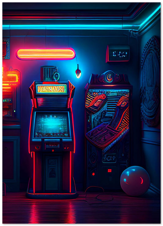 Gaming Retro Synthwave 21 - @NotoCreative