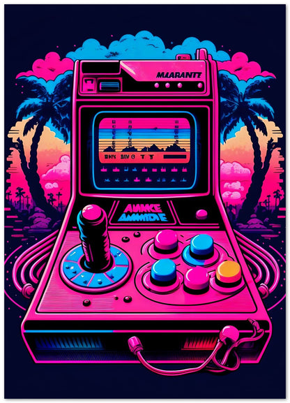 Gaming Retro Synthwave 22 - @NotoCreative