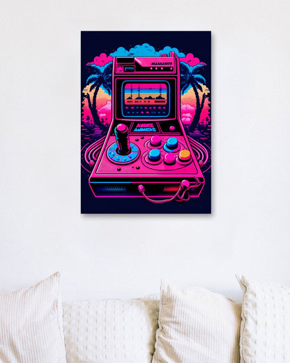 Gaming Retro Synthwave 22 - @NotoCreative