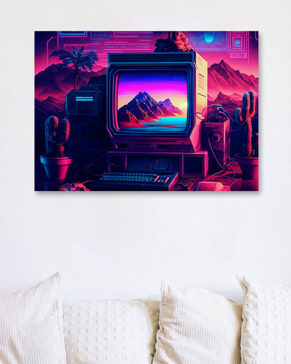 Gaming Retro Synthwave 25 - @NotoCreative