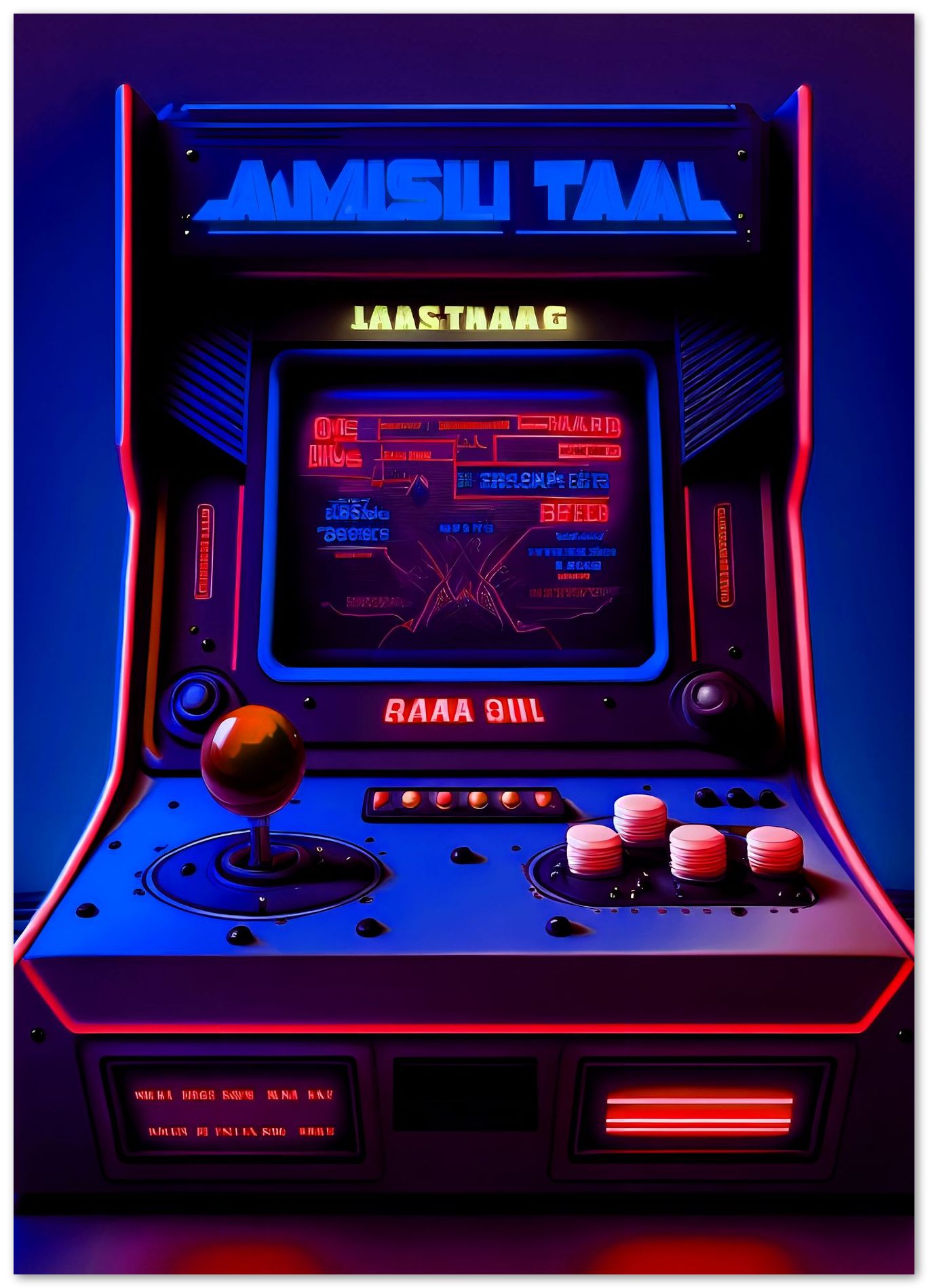 Gaming Retro Synthwave 29 - @NotoCreative