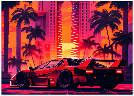 Car Retro Synthwave 39 - @NotoCreative