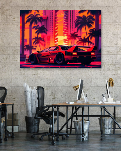 Car Retro Synthwave 39 - @NotoCreative