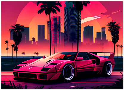 Car Retro Synthwave 41 - @NotoCreative