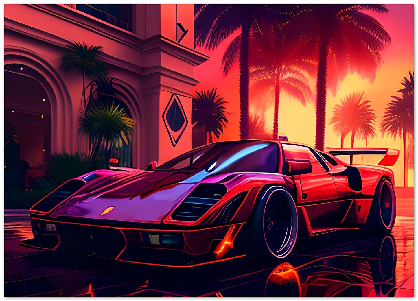 Car Retro Synthwave 42 - @NotoCreative