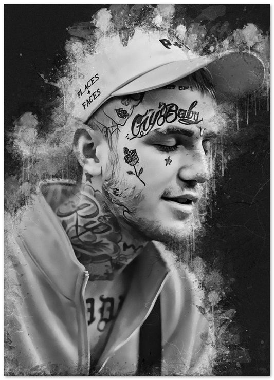 Lil peep paintings - @SanDee15