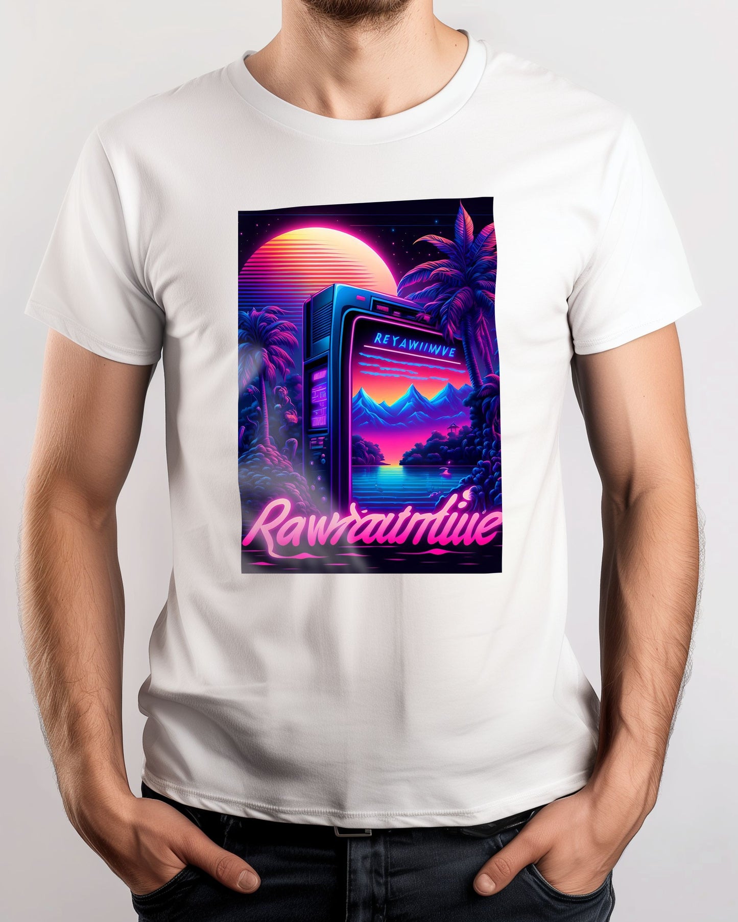 Gaming Retro Synthwave 30 - @NotoCreative