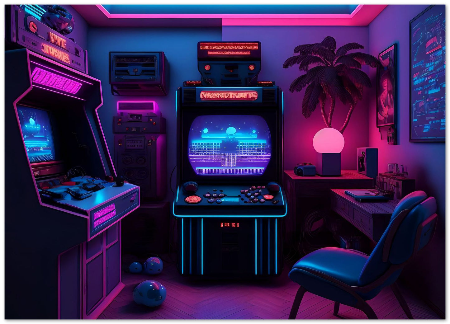 Gaming Retro Synthwave 31 - @NotoCreative