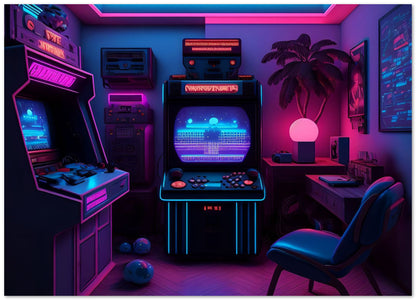 Gaming Retro Synthwave 31 - @NotoCreative