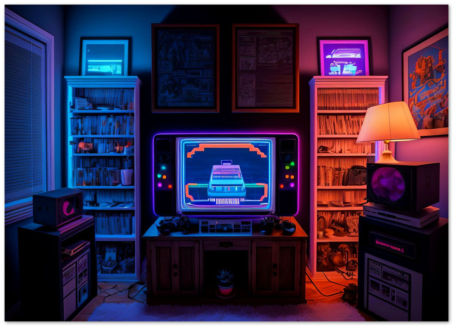 Gaming Retro Synthwave 32 - @NotoCreative