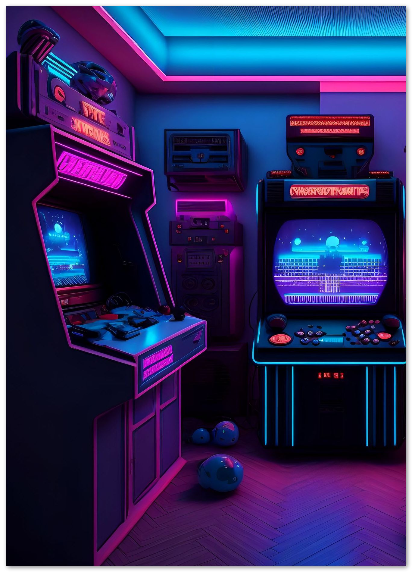 Gaming Retro Synthwave 34 - @NotoCreative