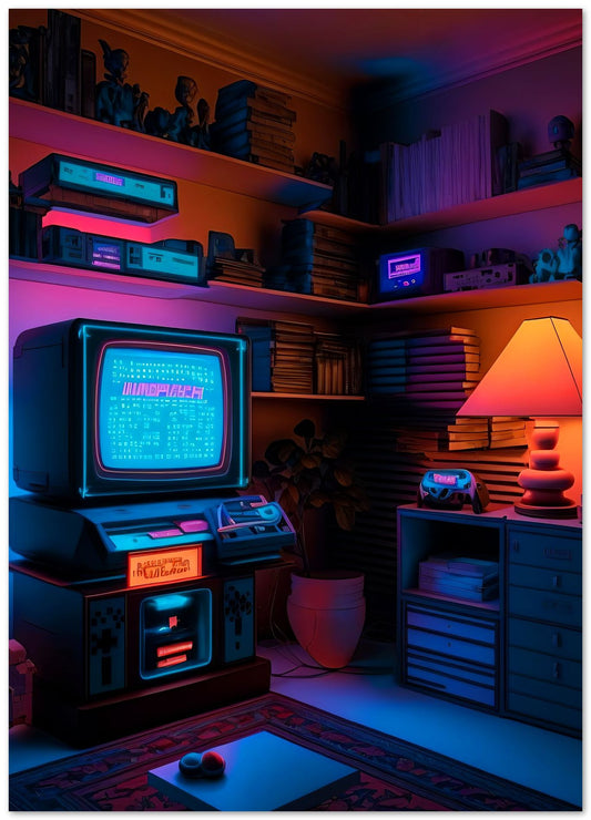 Gaming Retro Synthwave 38 - @NotoCreative