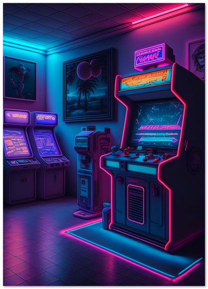 Gaming Retro Synthwave 40 - @NotoCreative