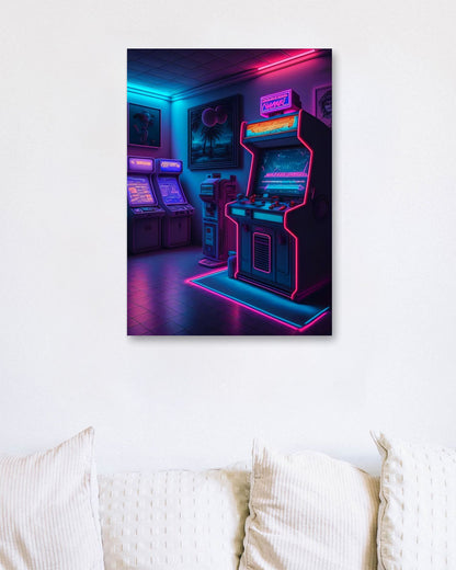 Gaming Retro Synthwave 40 - @NotoCreative