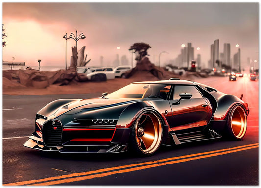 Car Bugatti  - @LightCreative