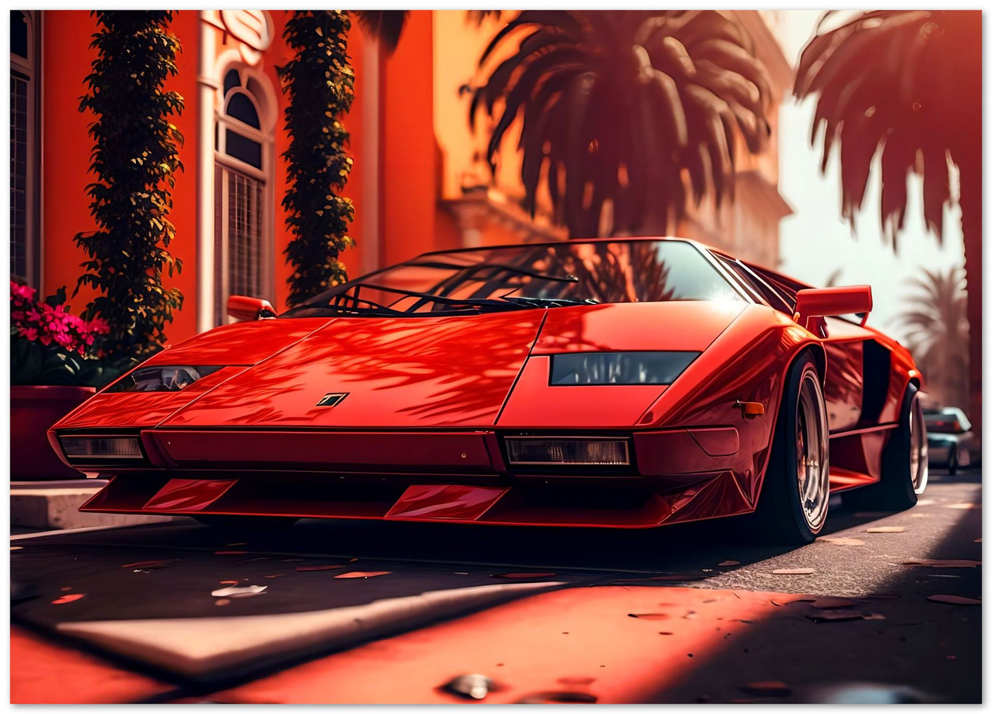 Ferarri Diablo Synthwave - @LightCreative