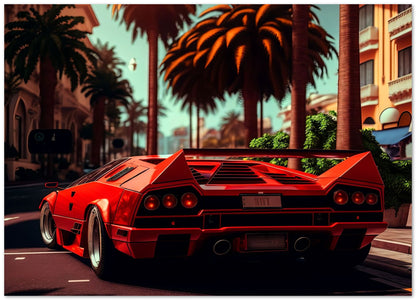 Ferrari Diablo Synthwave - @LightCreative