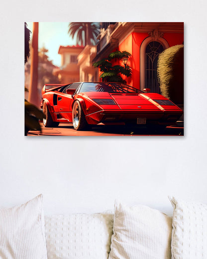 Ferrari Diablo Synthwave 3 - @LightCreative