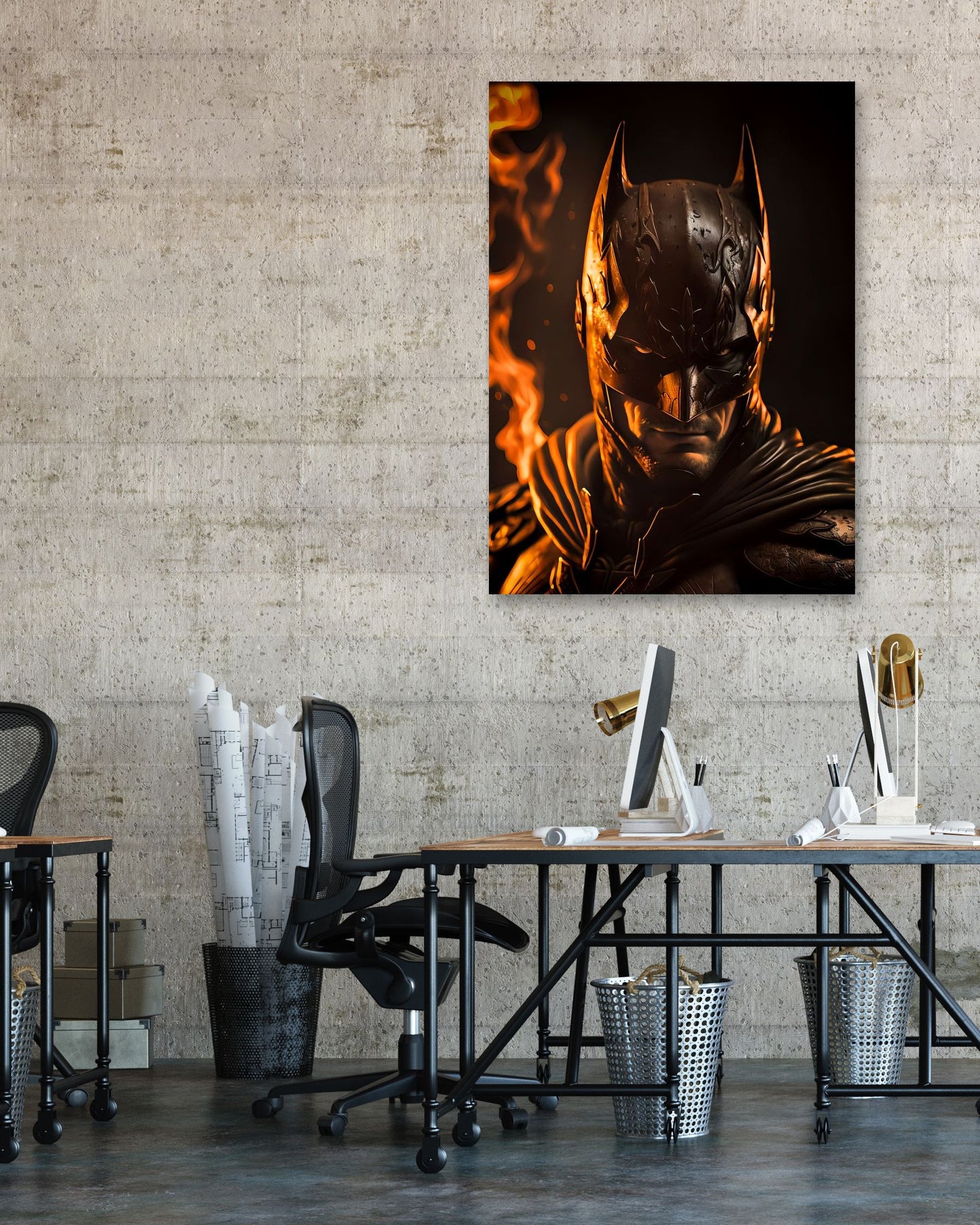 Batman fire Movie  - @LightCreative