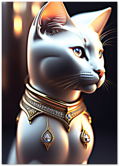 cat royal potrait - @widart