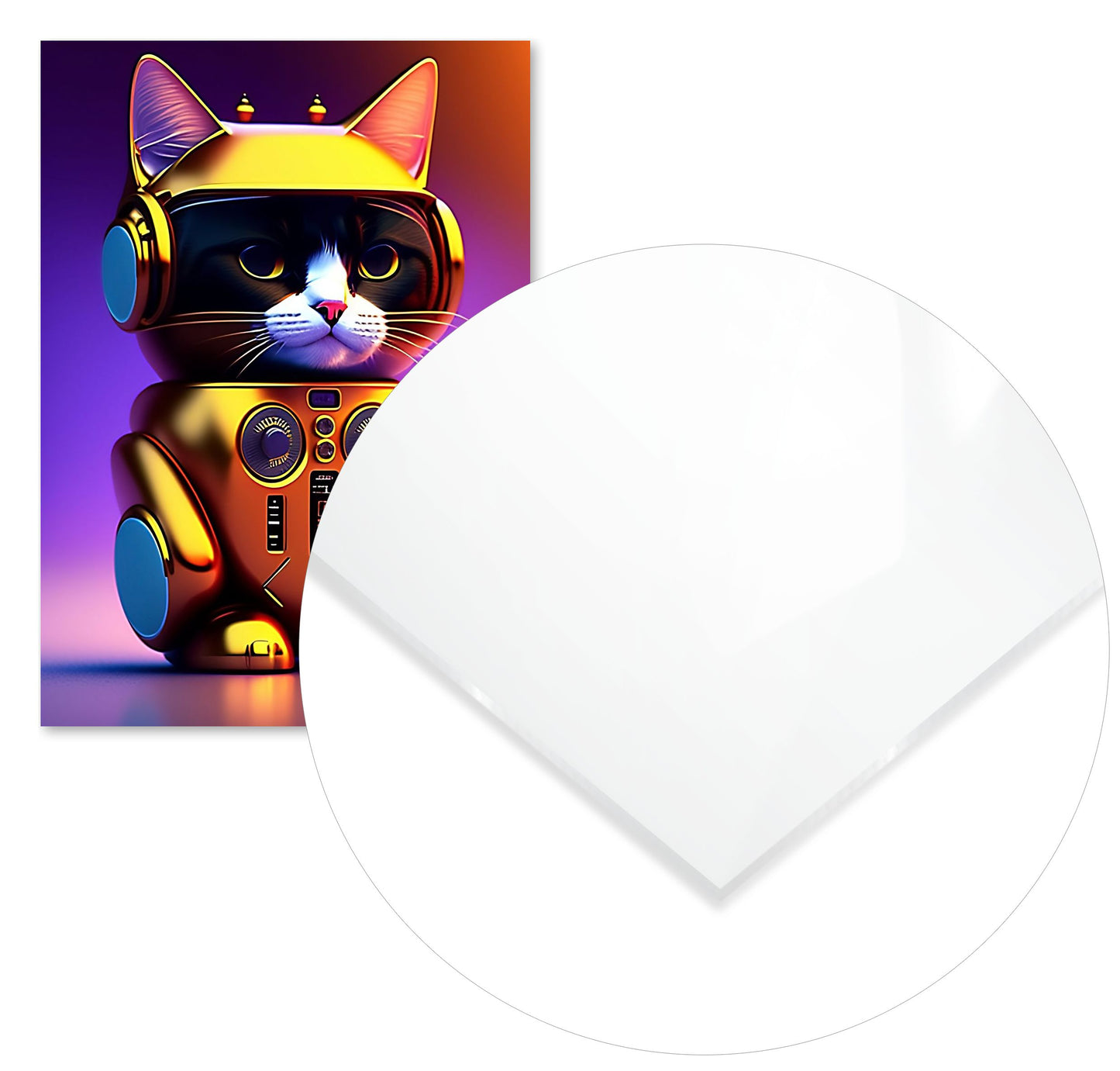 cat robot cute - @widart