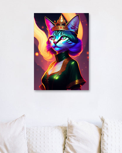 cat queen - @widart