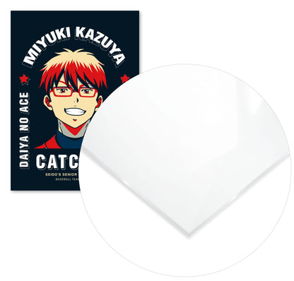 Miyuki Kazuya - Seido's Catcher - @HidayahCreative