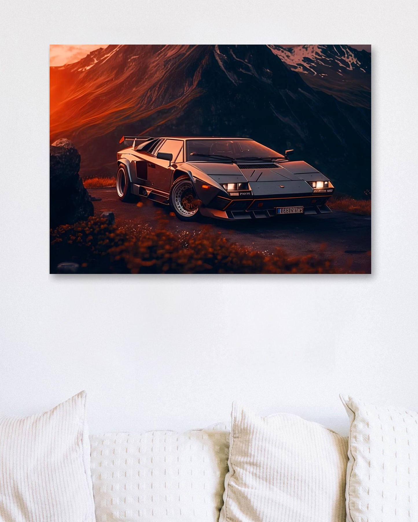 Ferrari Diablo Sunset  - @LightCreative