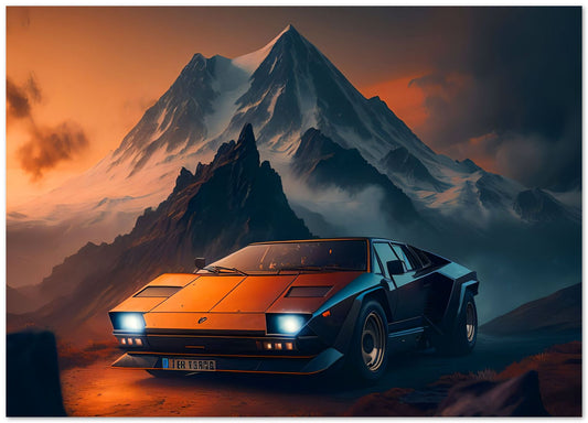 Ferrari Diablo Sunset 3 - @LightCreative