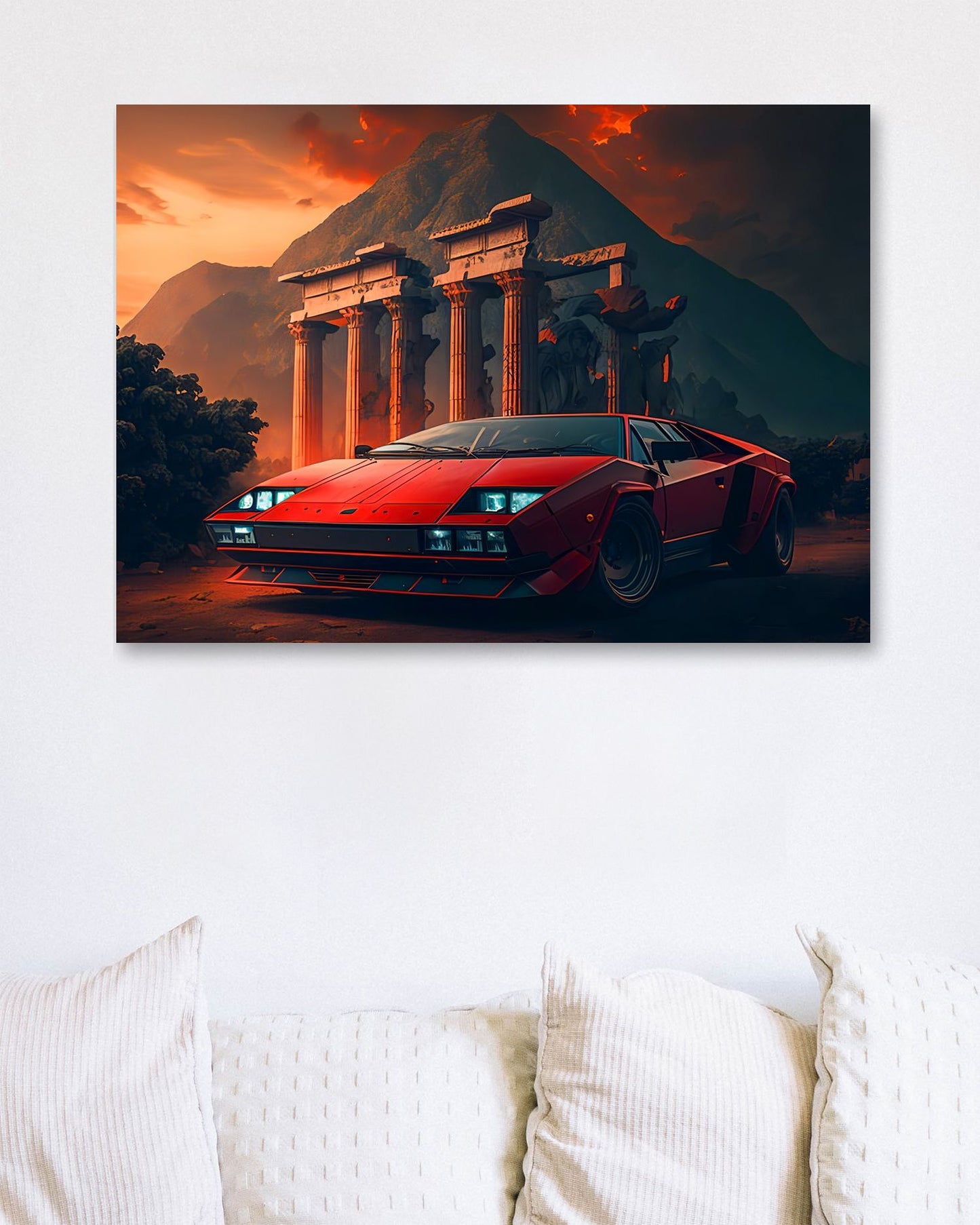 Ferrari Diablo Sunset 4 - @LightCreative