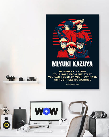 MIyuki Kazuya Quotes "Focus" - @HidayahCreative