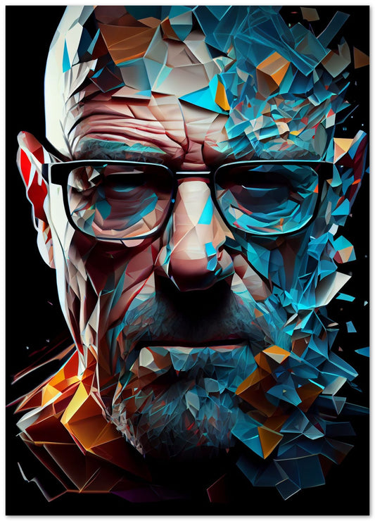 Breaking bad Walter White Low Poly - @WpapArtist