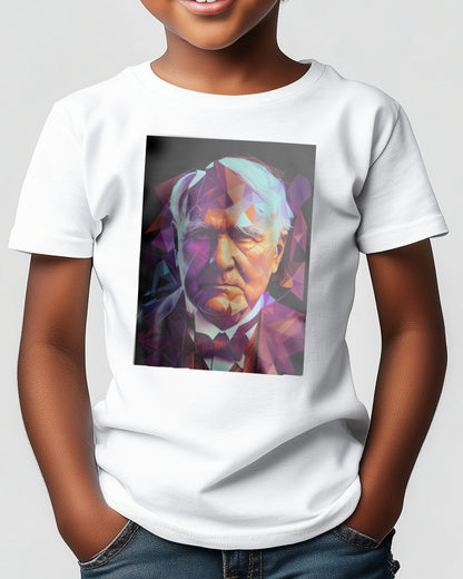 Thomas Edison Low Poly - @WpapArtist