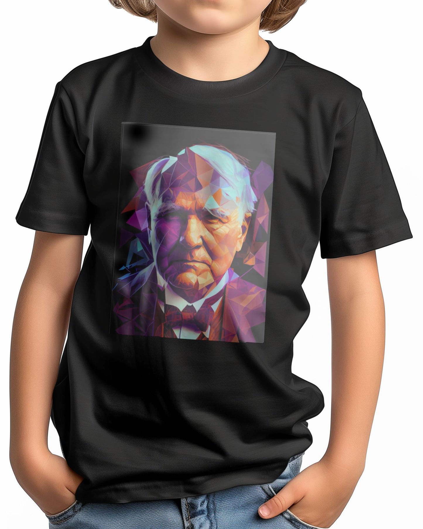 Thomas Edison Low Poly - @WpapArtist