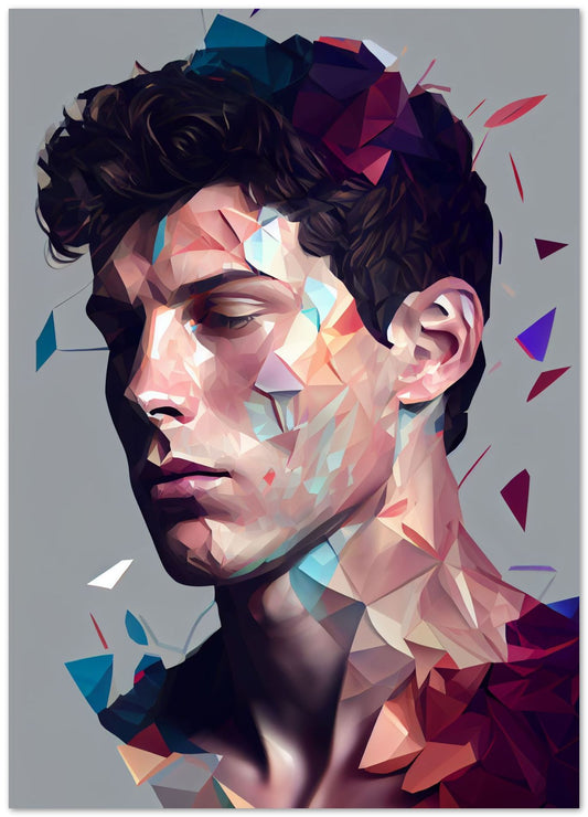 Shawn Mendes Low Poly - @WpapArtist