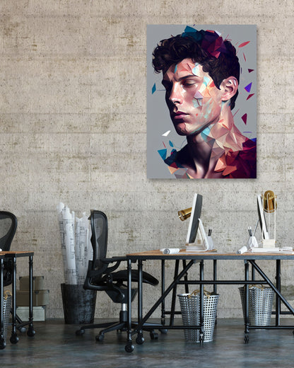 Shawn Mendes Low Poly - @WpapArtist