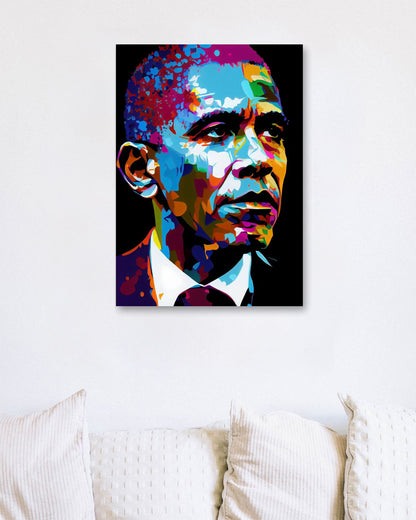 Barack Obama Low Poly - @WpapArtist