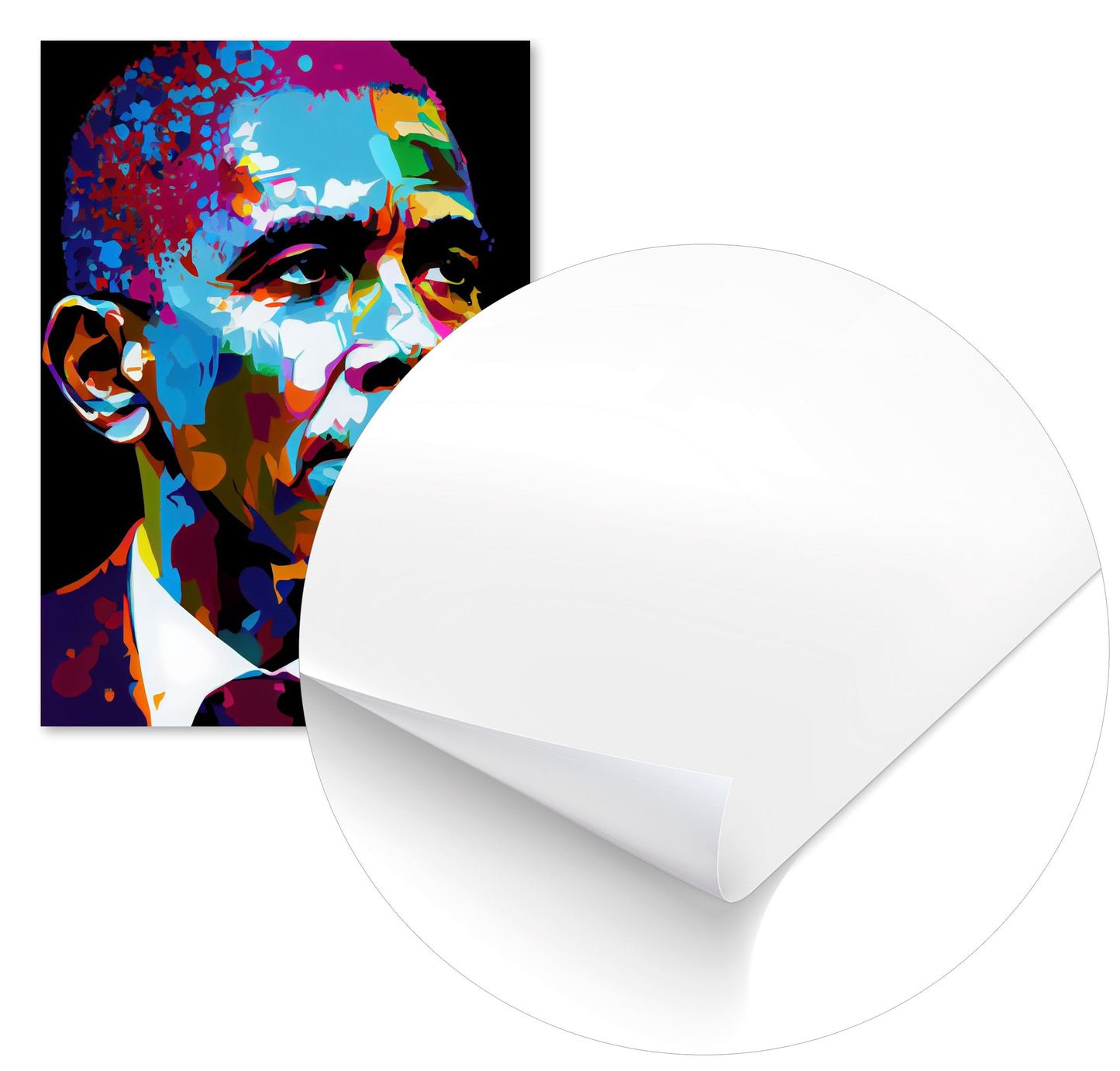 Barack Obama Low Poly - @WpapArtist