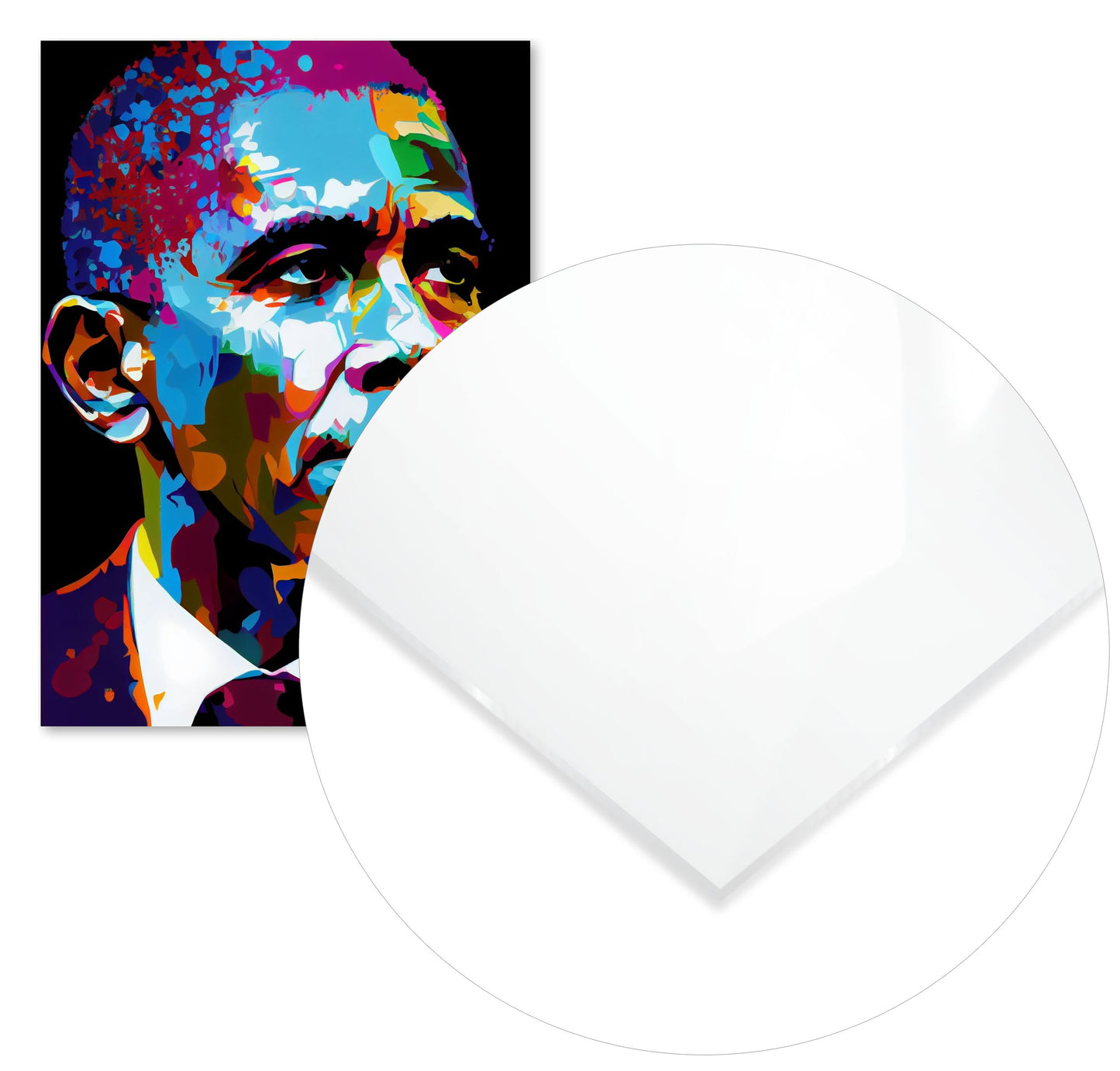 Barack Obama Low Poly - @WpapArtist